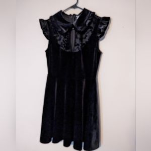 Killstar Velvet Collar dress